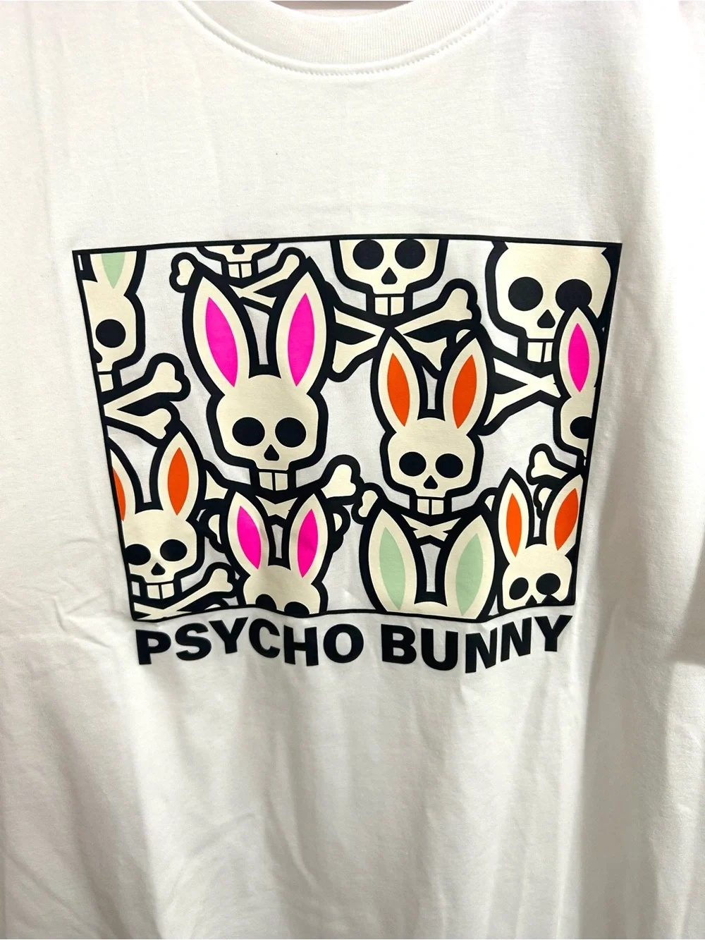 NWT Men’s Psycho Bunny Skull and Crossbones T-shirt